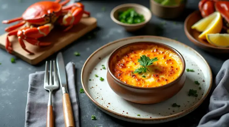 crab brulee recipe