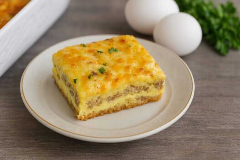 breakfast casserole with crescent rolls recipe