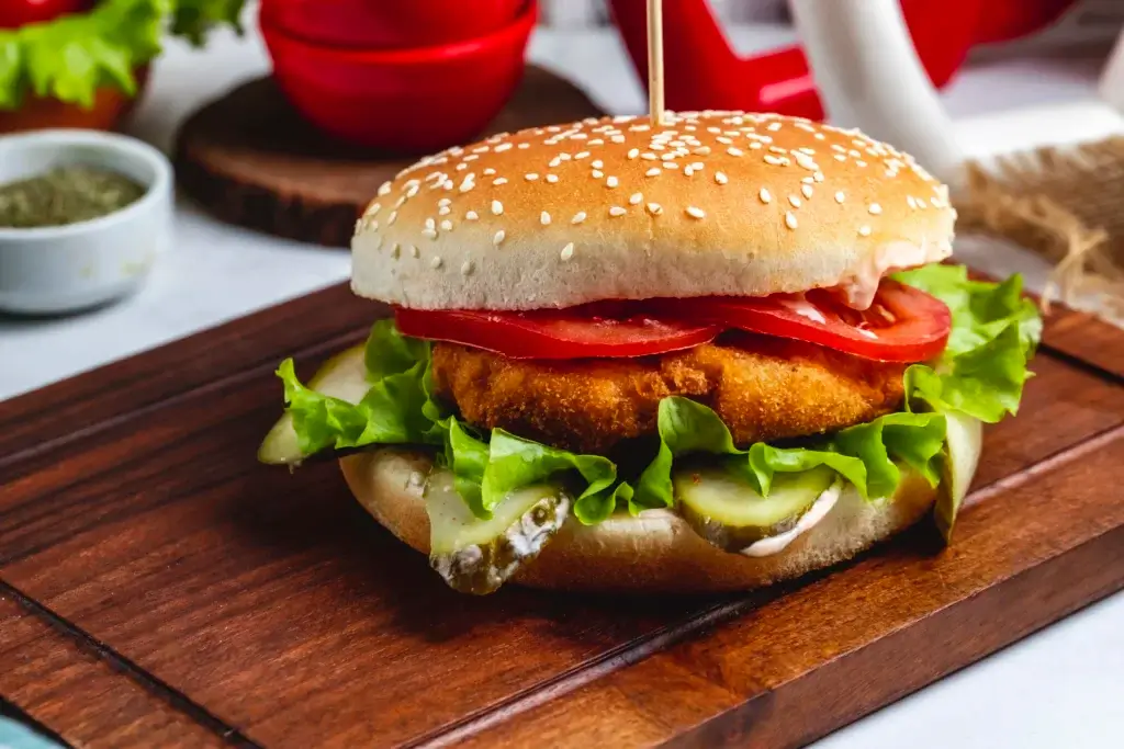 chicken burger patties
