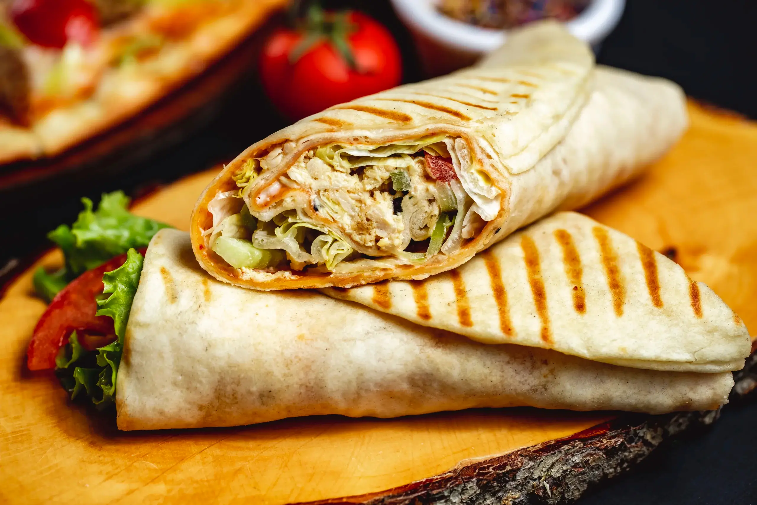 buffalo chicken wrap