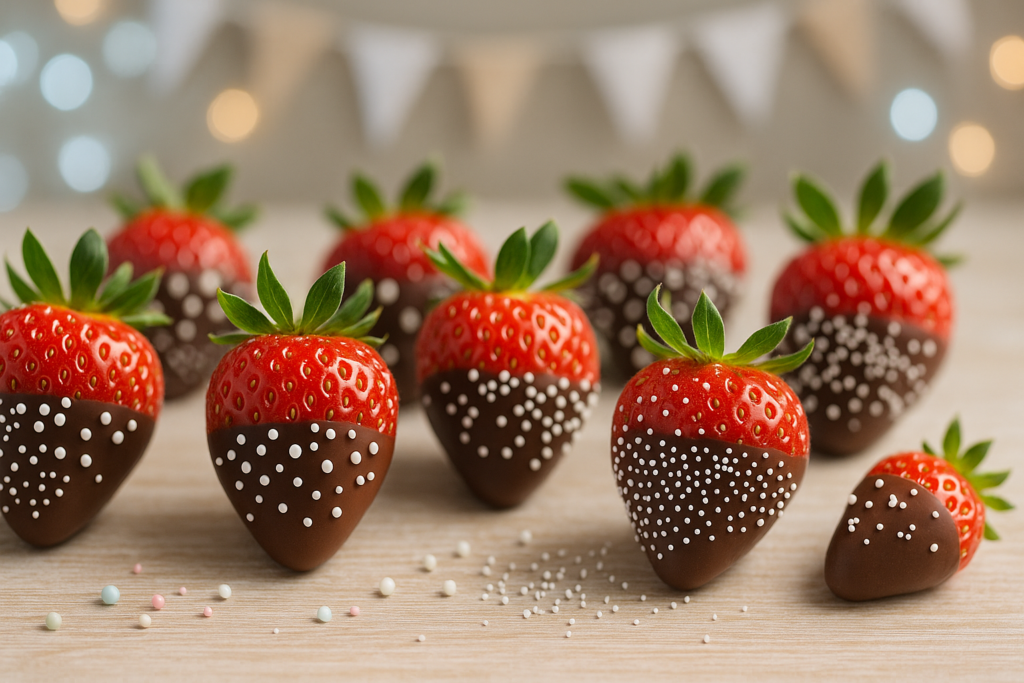 Chocolate-Dipped Strawberries