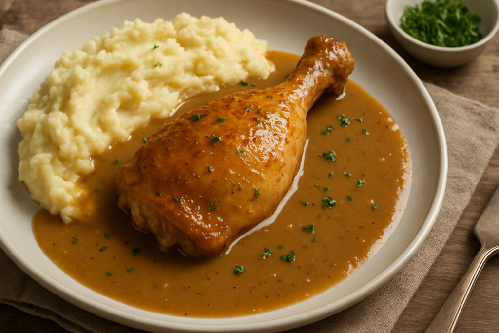 chicken and gravy crock pot