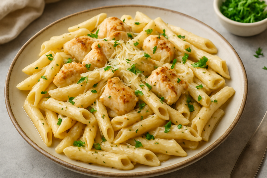 chicken in pasta recipes