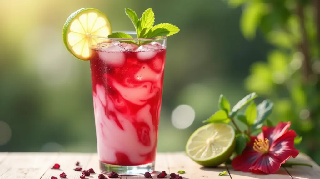 Hibiscus Cream Soda