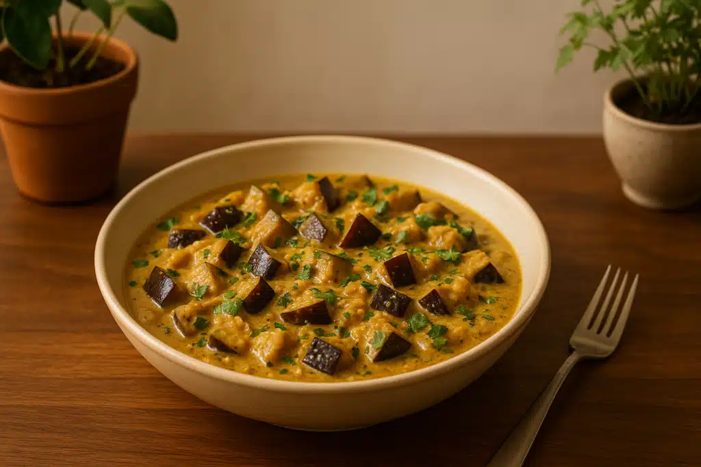 eggplant coconut curry recipe