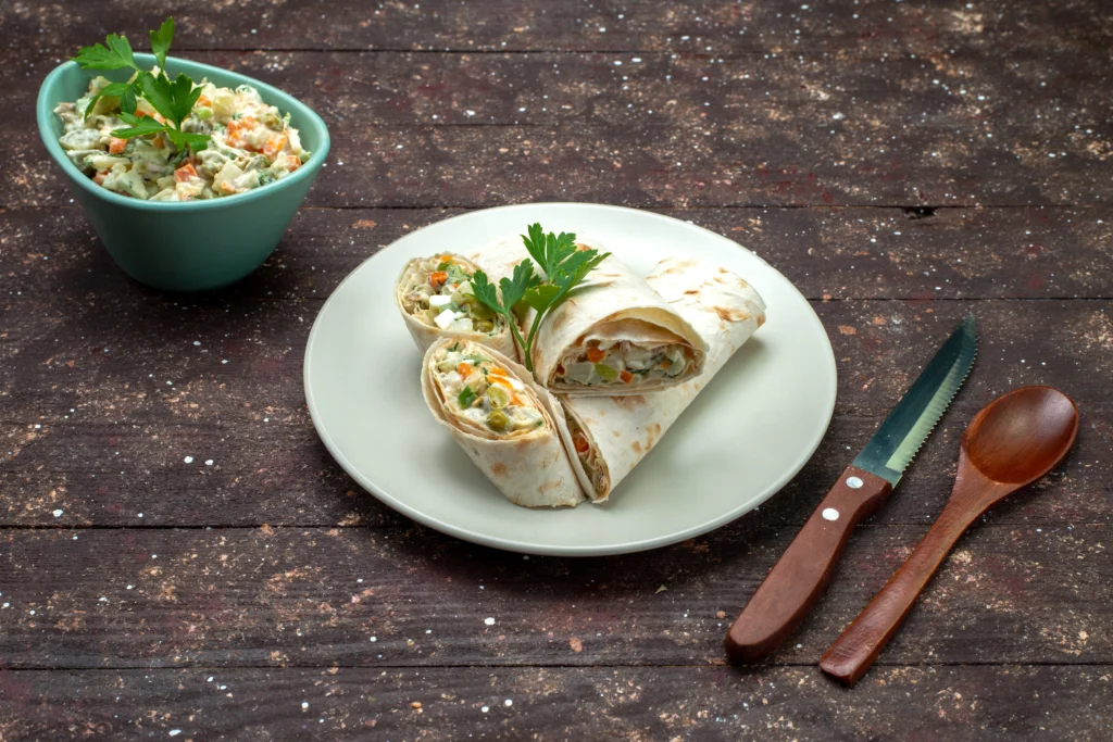 chicken tortilla wrap