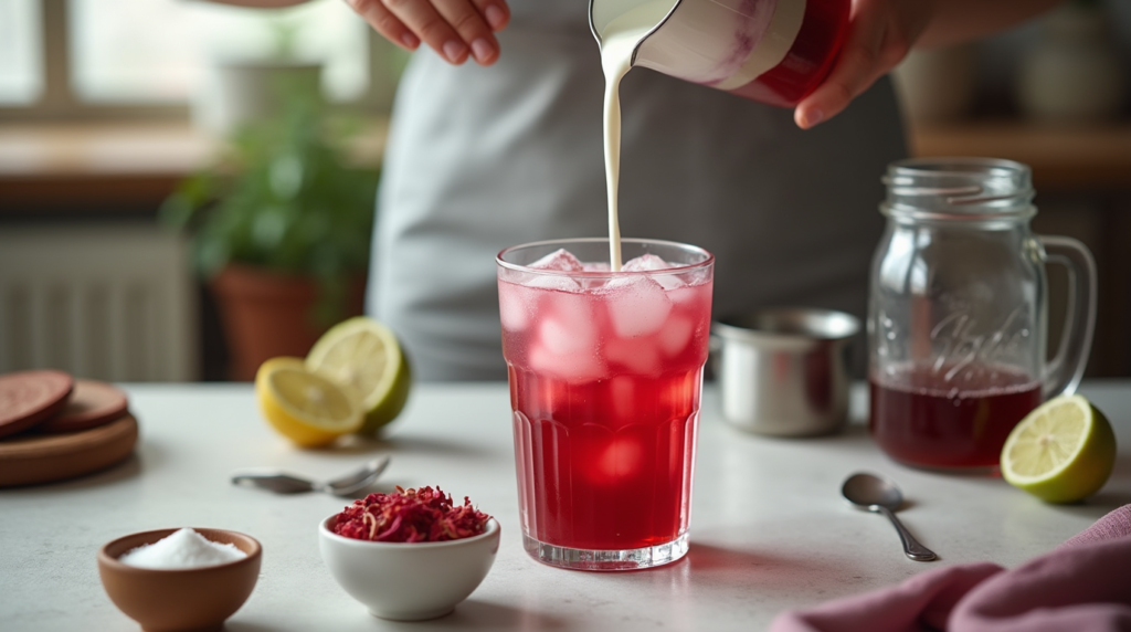 Hibiscus Cream Soda