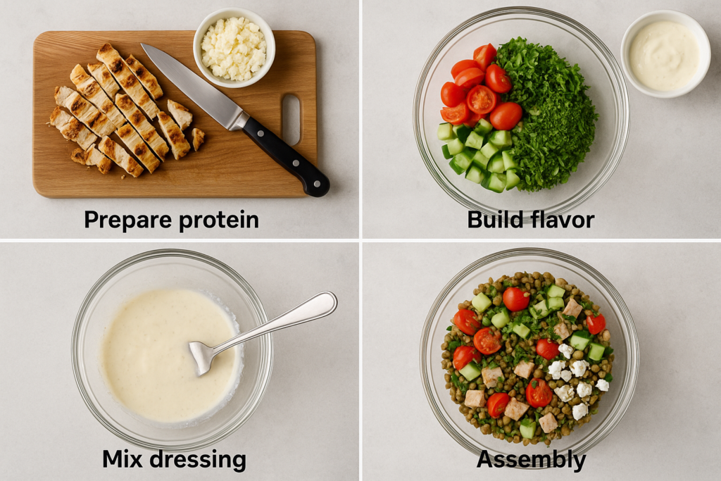 Turkey Lentil Salad