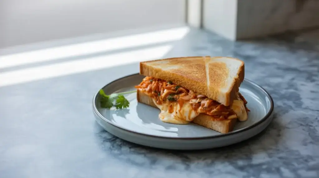 kimchi cheese toast