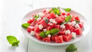 watermelon feta salad