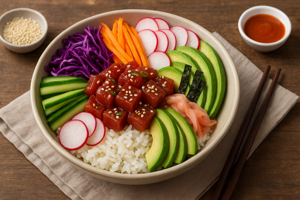 Hawaiian poke