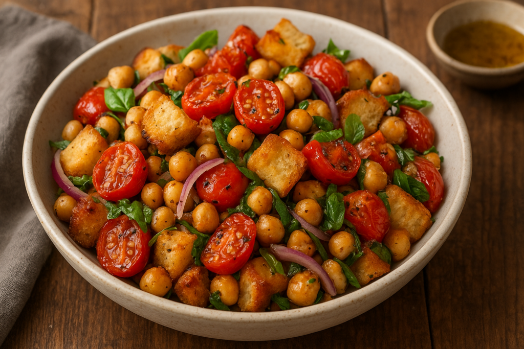 Vegan Mediterranean salad