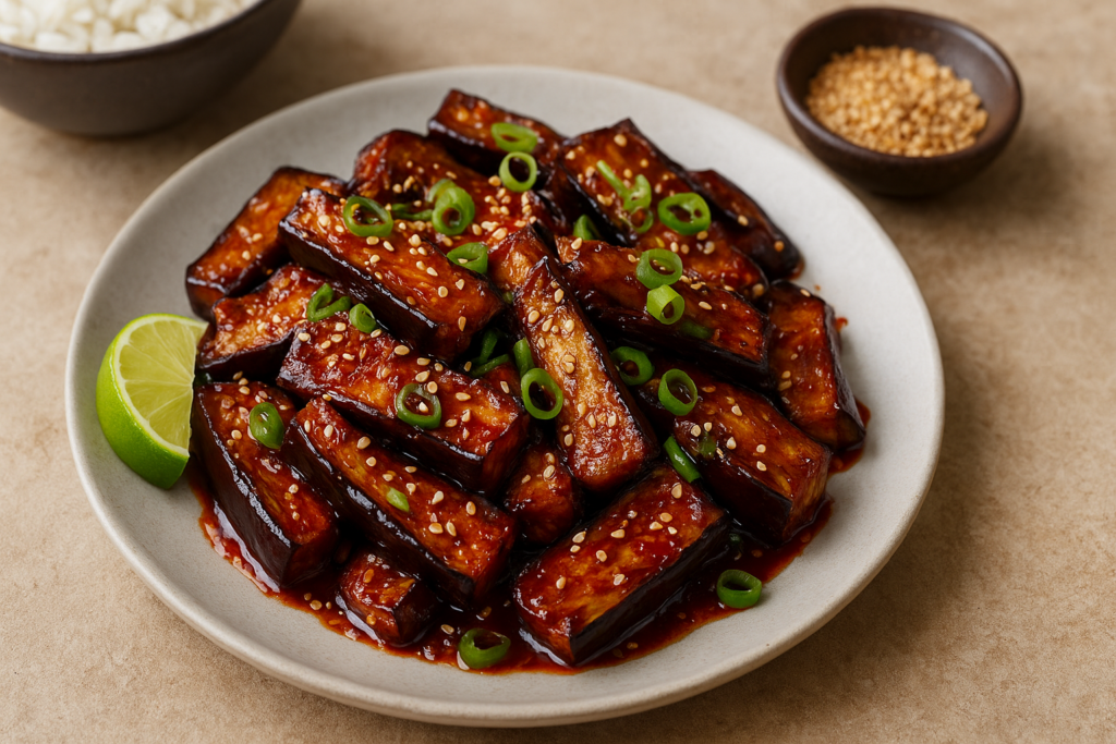 gochujang eggplant