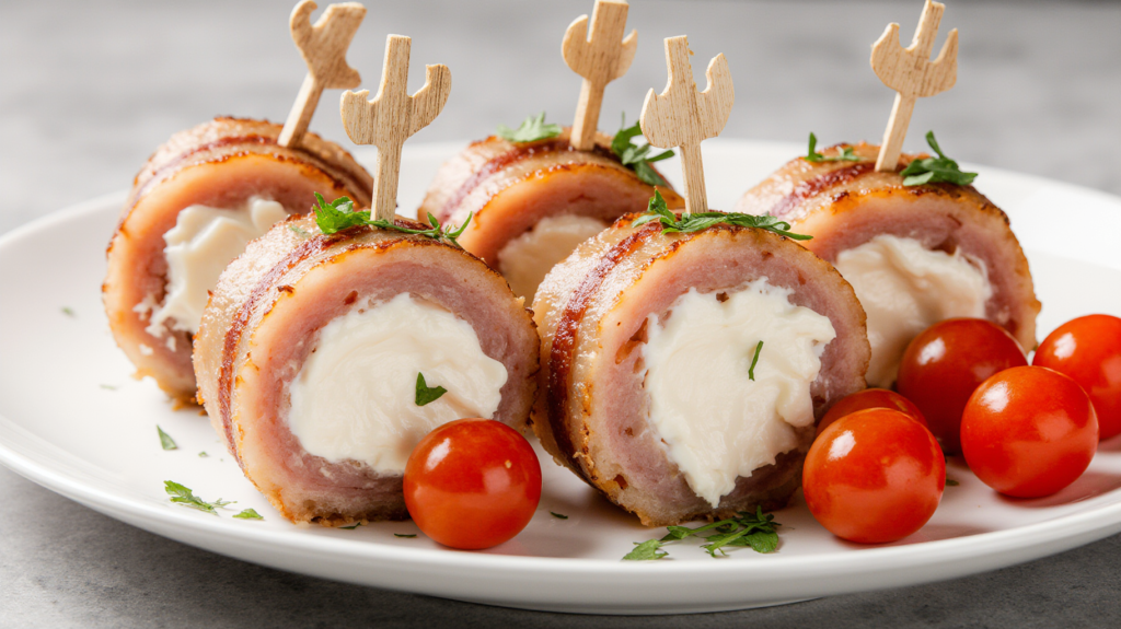 Bacon and Cheese Roll-Ups