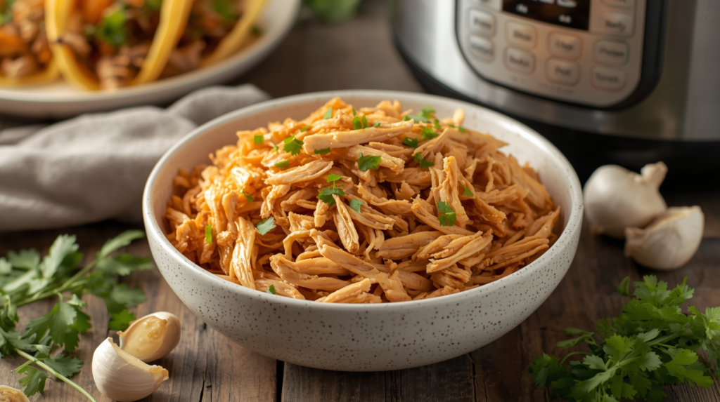 instant pot shredded chicken