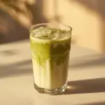 how to make an iced matcha latte
