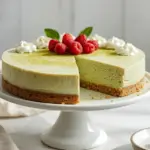 no bake matcha cheesecake
