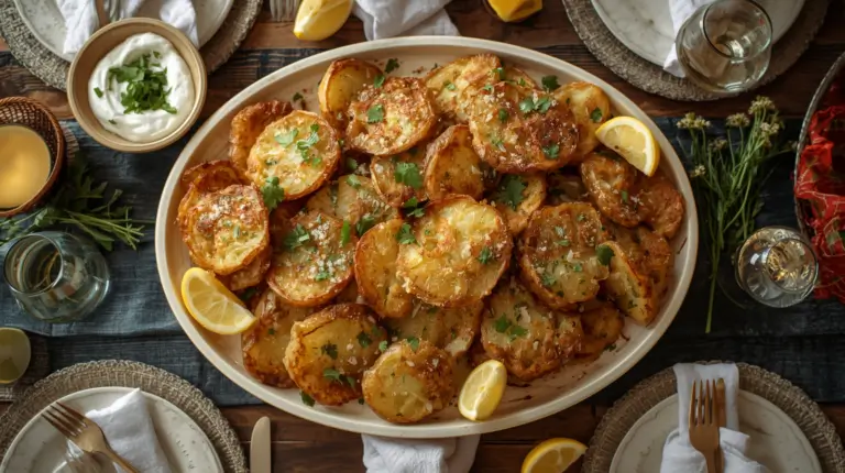 air fryer smashed potatoes