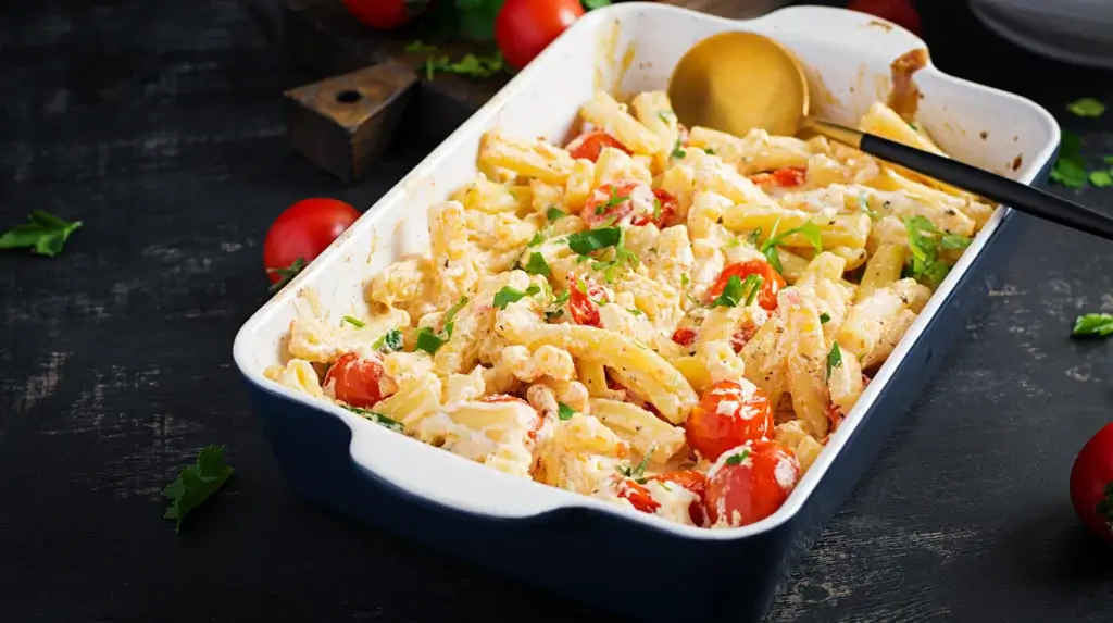 creamy baked pasta