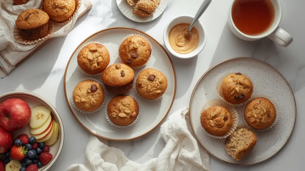 protein banana muffins with oats