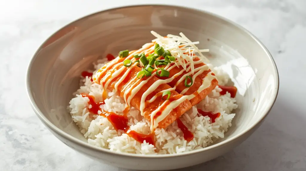 Salmon Rice Bowl recipe