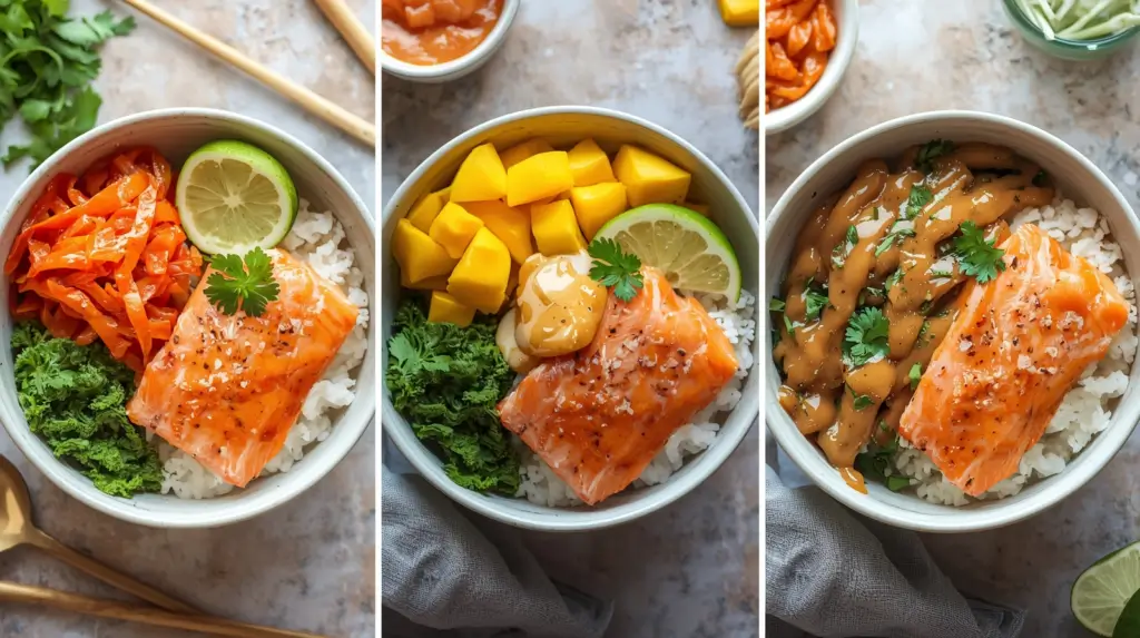 Salmon Rice Bowl recipe