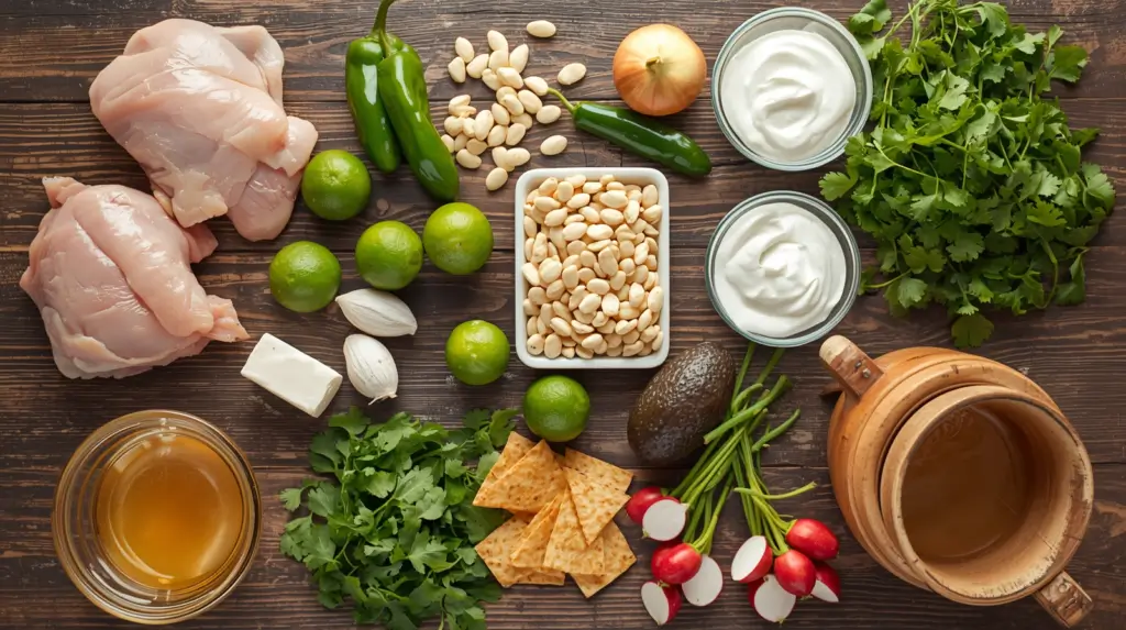 white chicken chili without corn