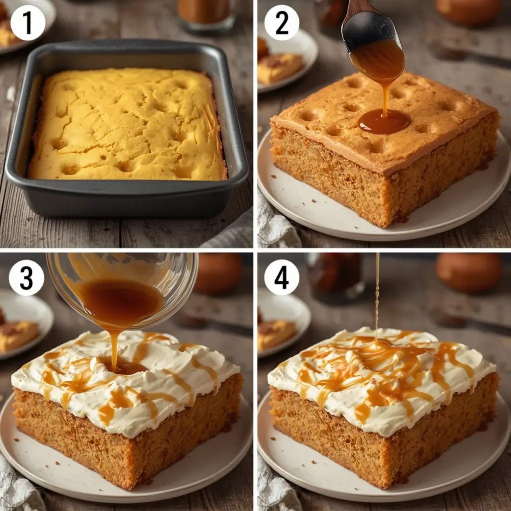 caramel poke cake recipe with condensed milk