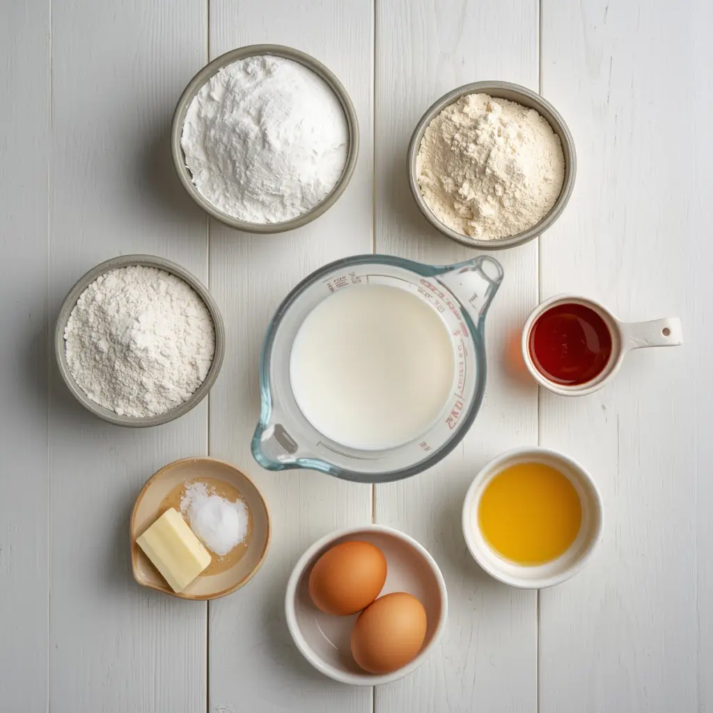 fluffy pancake recipe no buttermilk