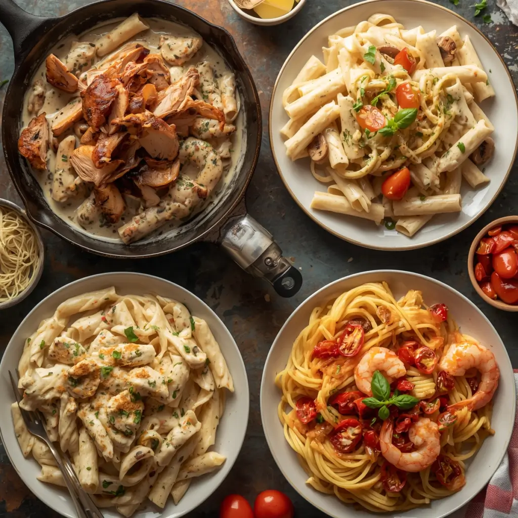 viral marry me chicken pasta