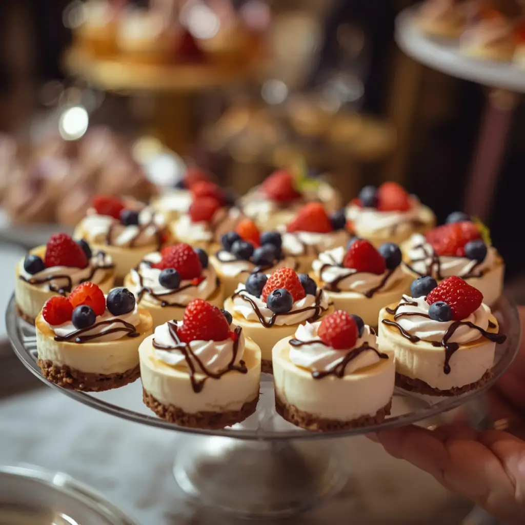 easy mini cheesecake recipe no bake