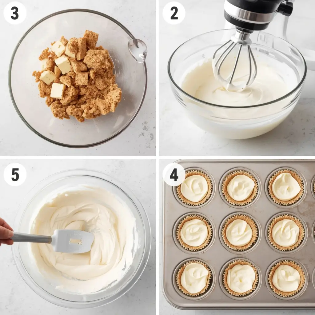 mini no bake cheesecake recipe