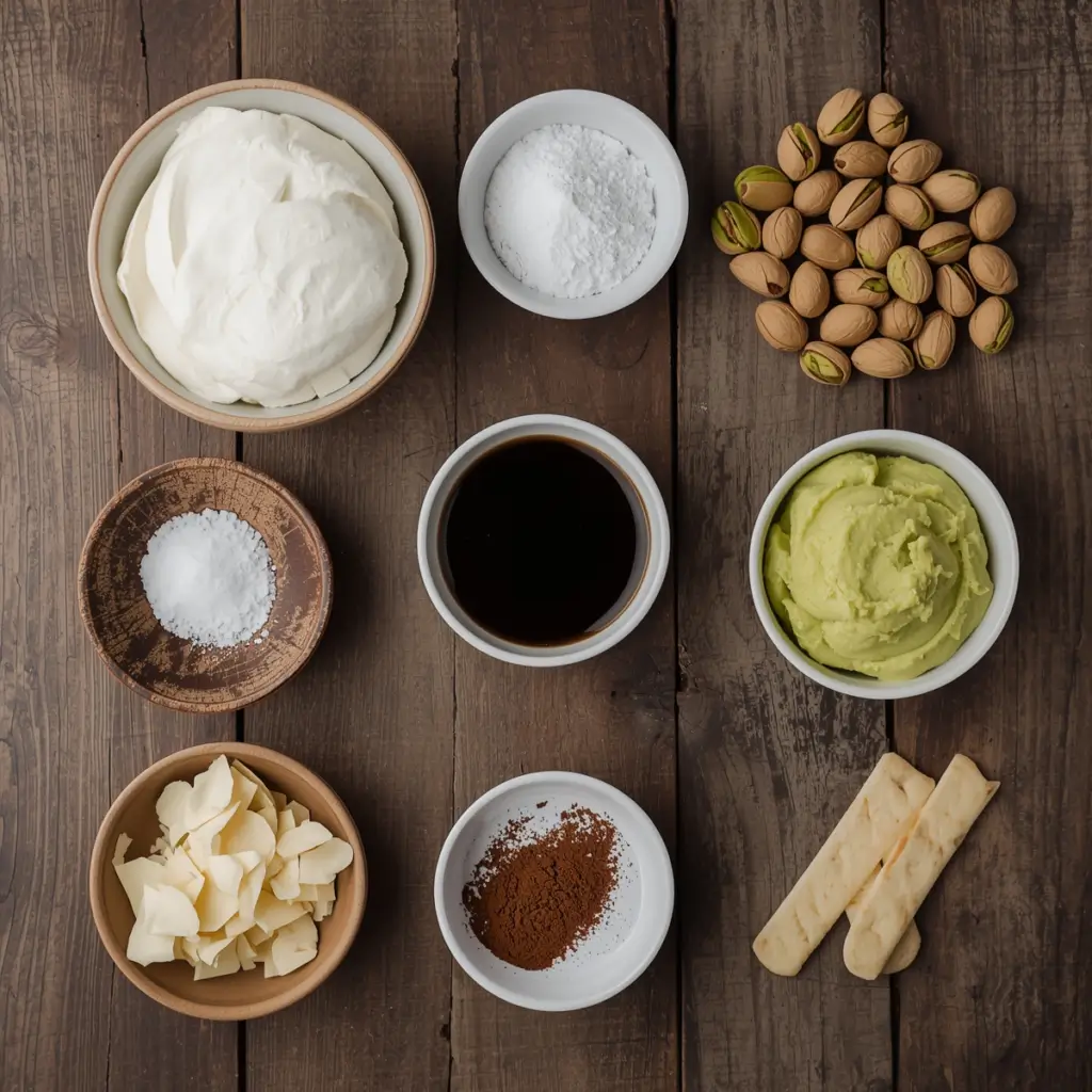 pistachio tiramisu recipe