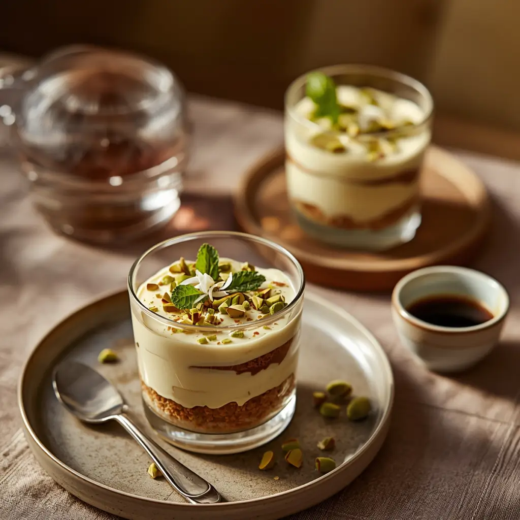 Pistachio Tiramisu