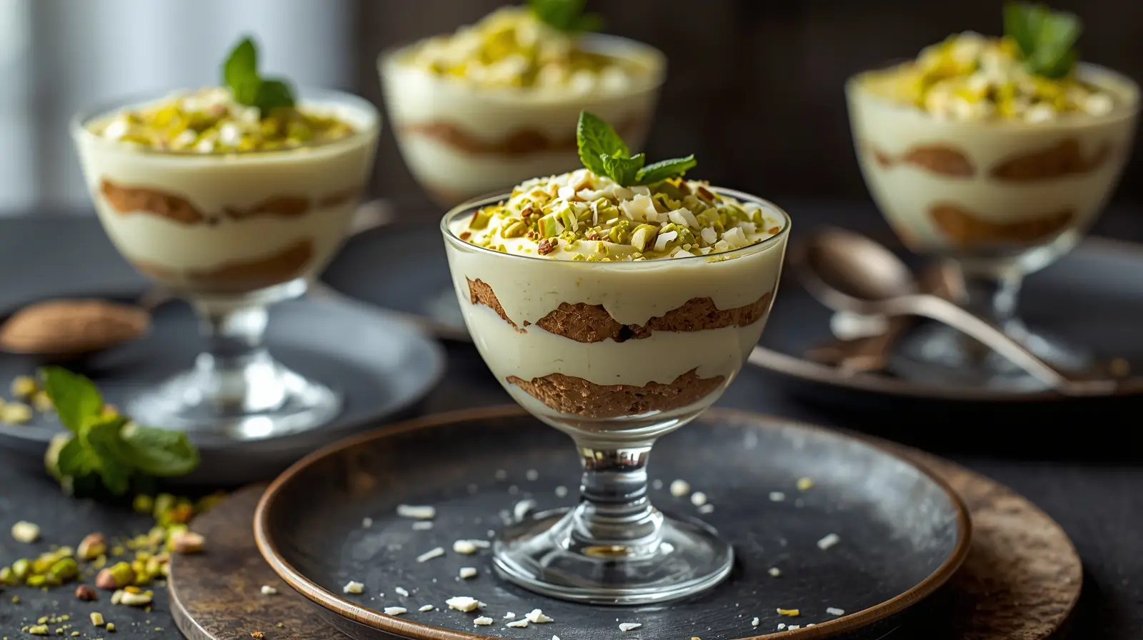 Pistachio Tiramisu