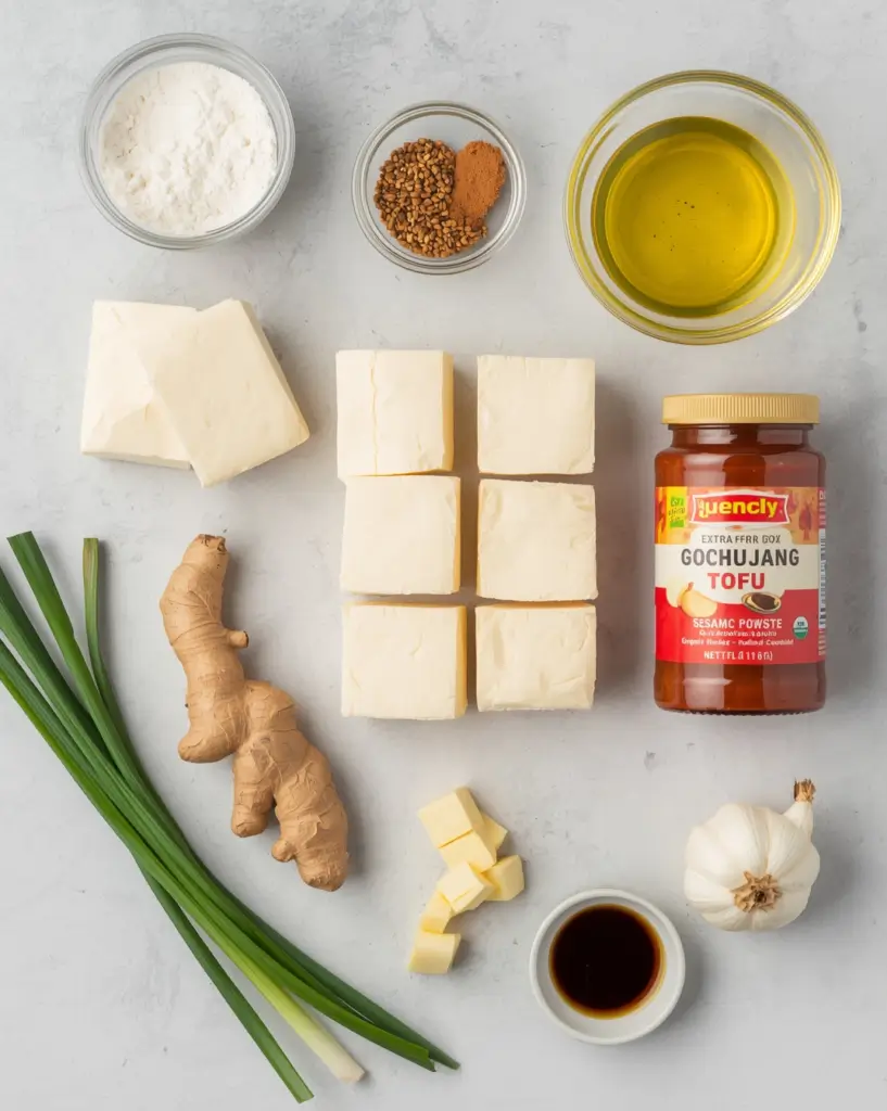 crispy tofu gochujang