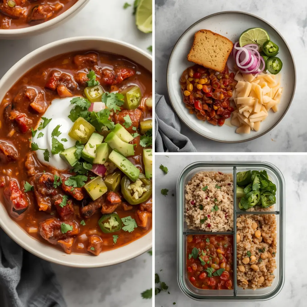 high protein turkey chili