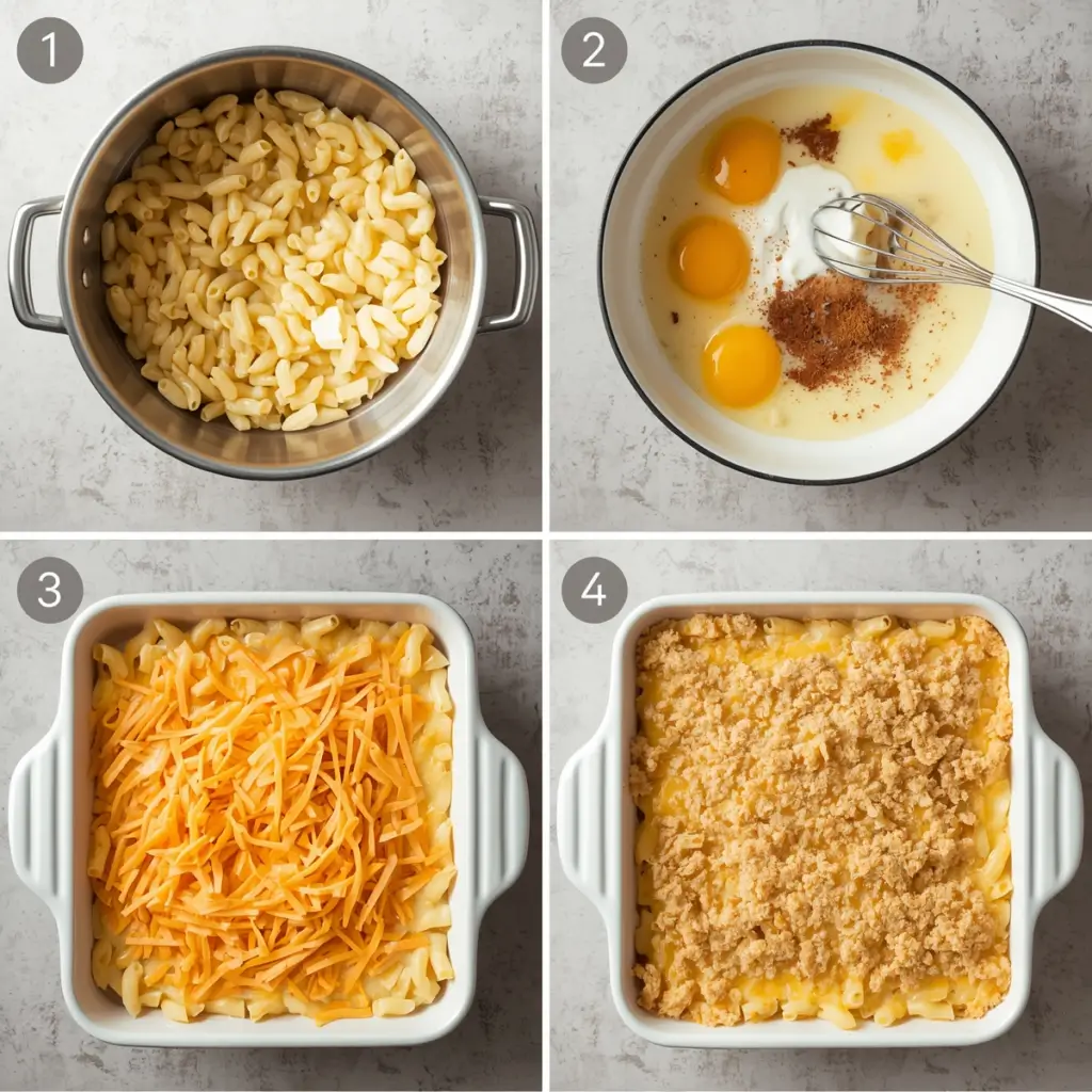 grandma's baked mac and cheese