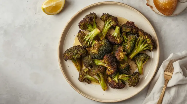 Frozen Broccoli in Air Fryer