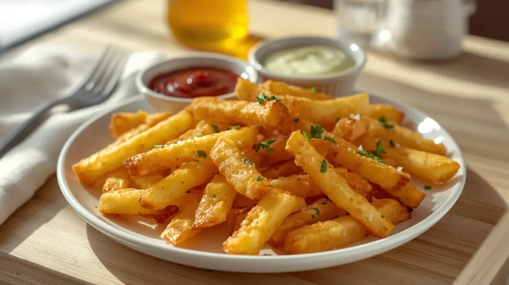 Frozen Fries in Air Fryer