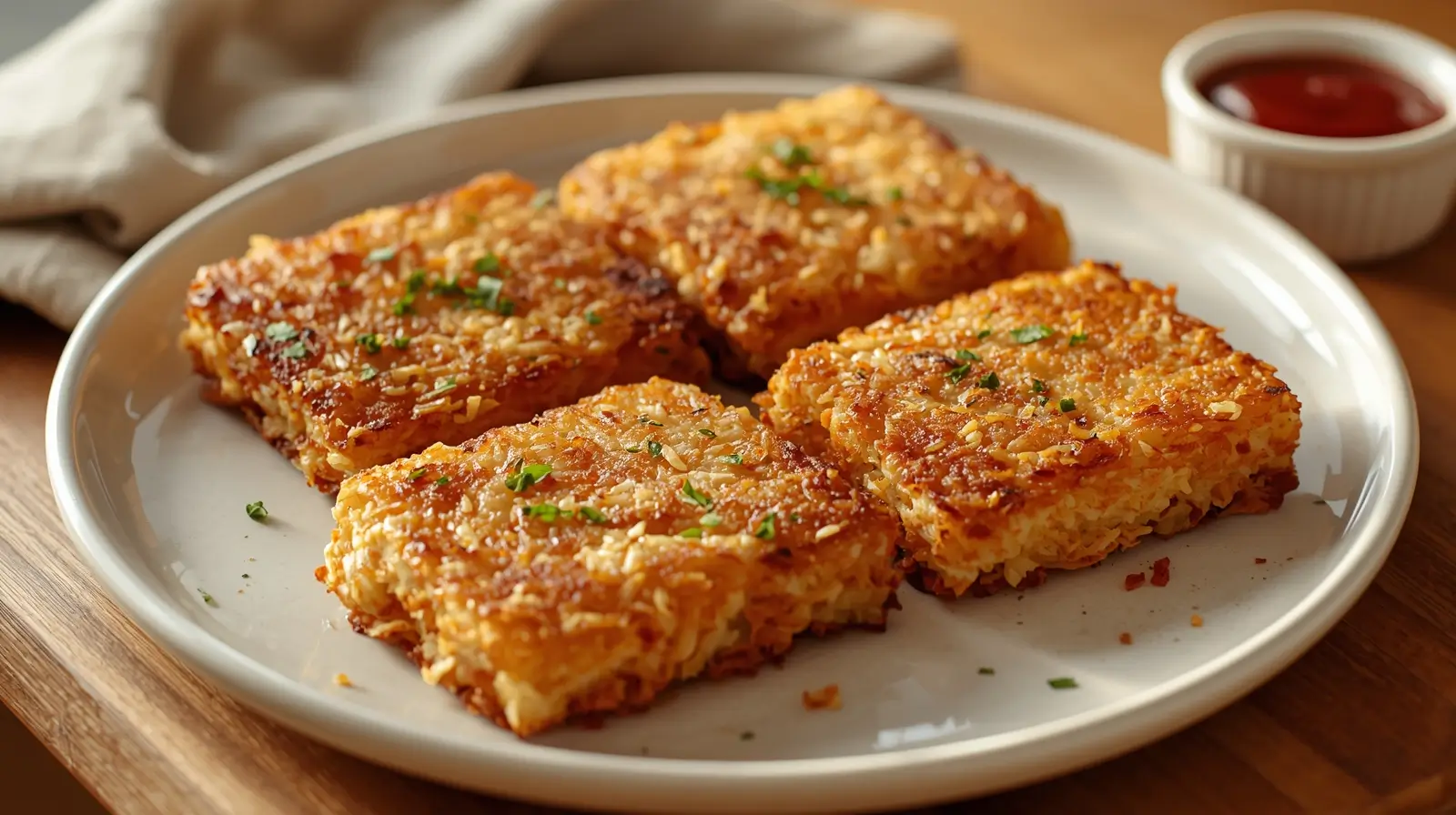 Frozen Hash Browns in Air Fryer