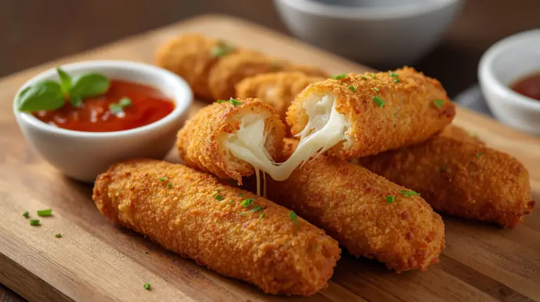Frozen Mozzarella Sticks in Air Fryer
