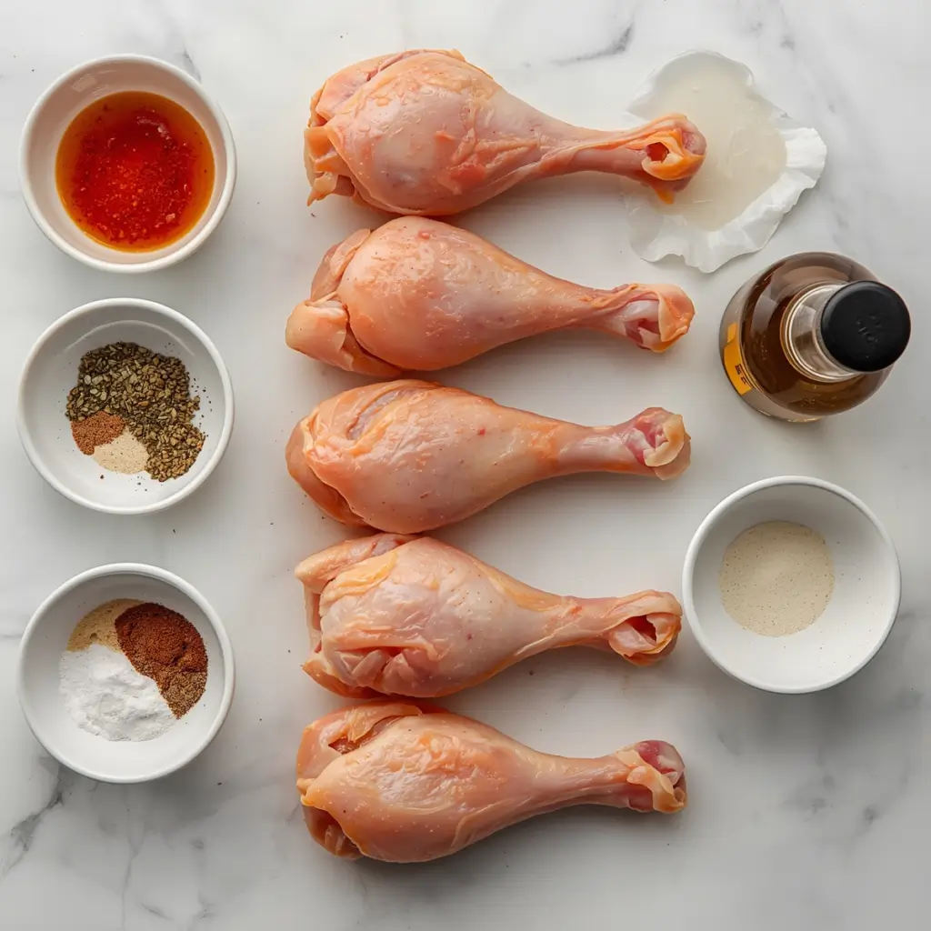 frozen chicken drumsticks air fryer time and temp