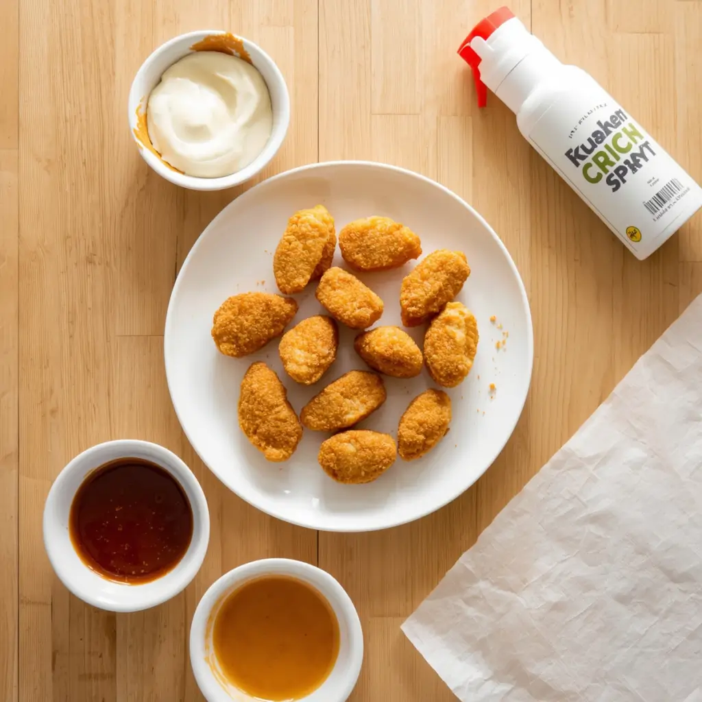 air fryer frozen chicken nuggets