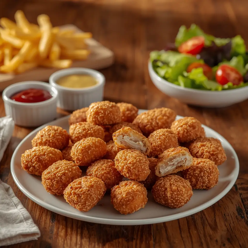 how long to cook frozen chicken nuggets in air fryer