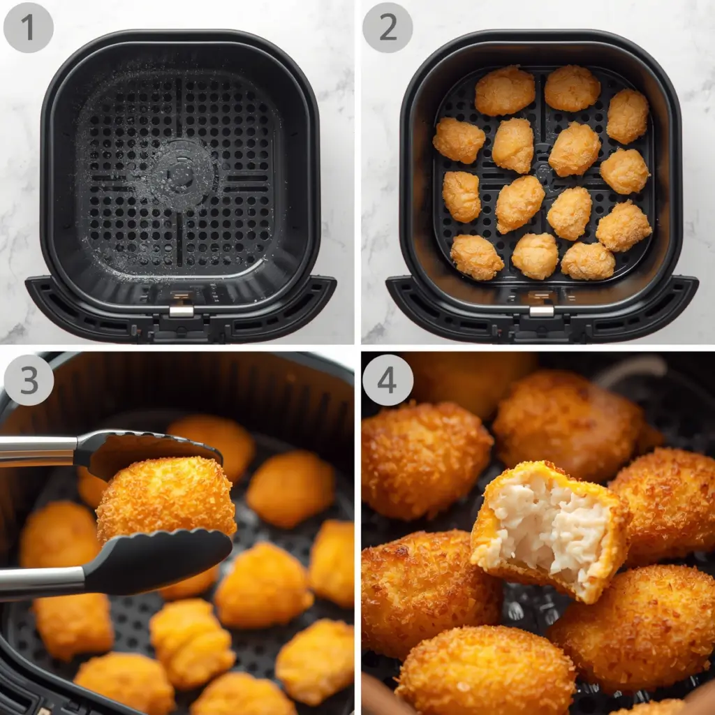 how to cook frozen chicken nuggets in air fryer