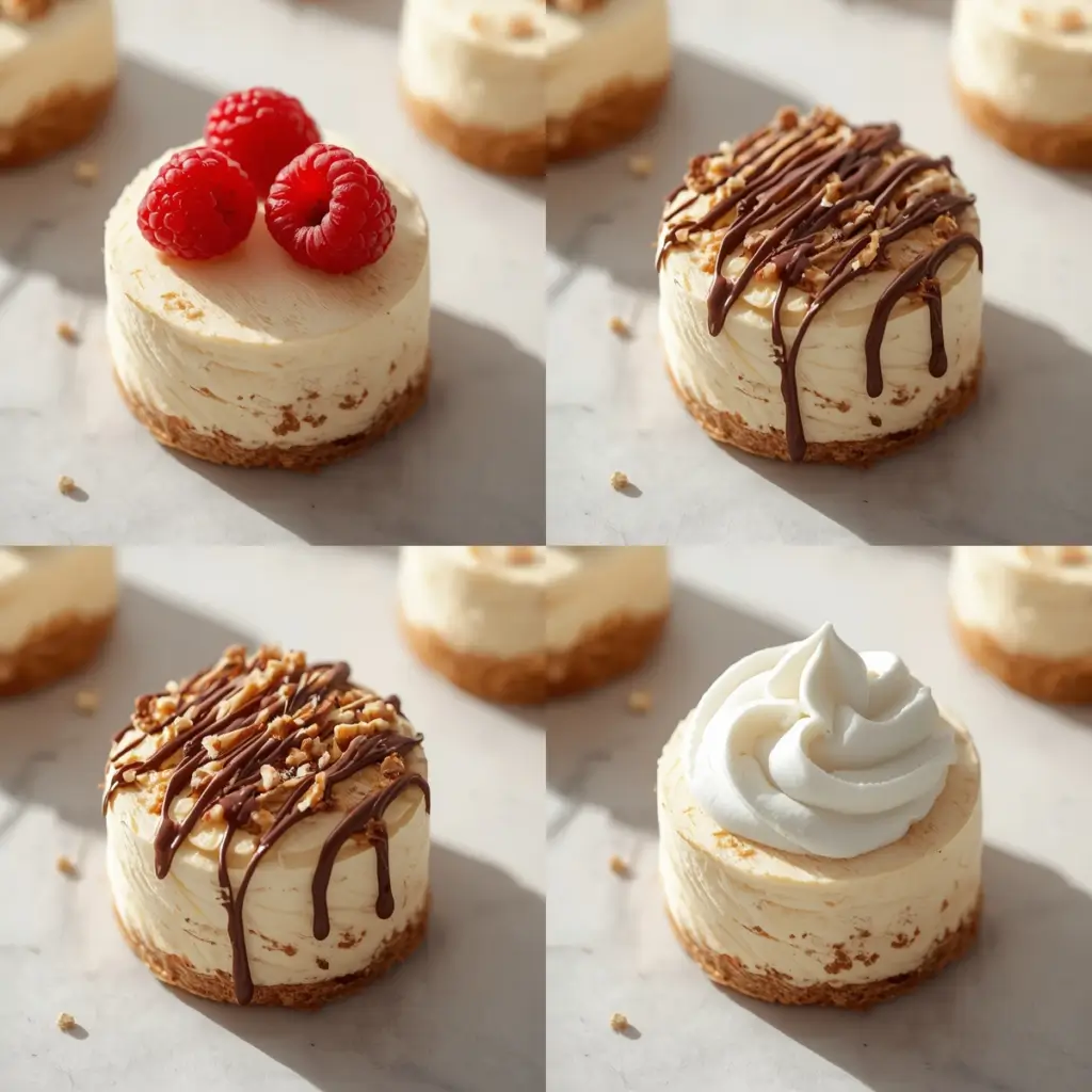 No Bake Cheesecake Bites