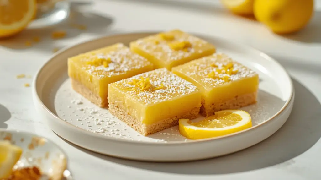 Easy Keto Lemon Bars