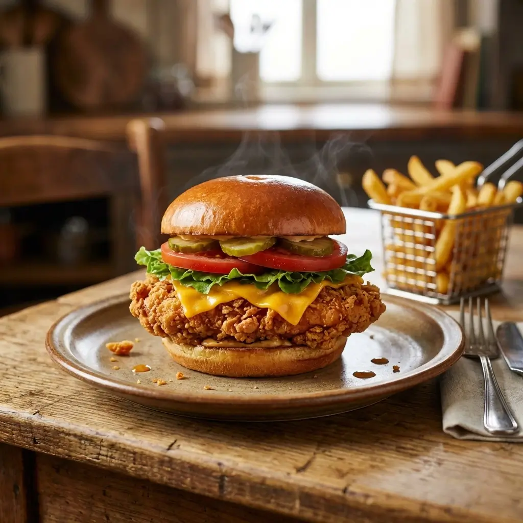 how long to cook frozen chicken patties in air fryer