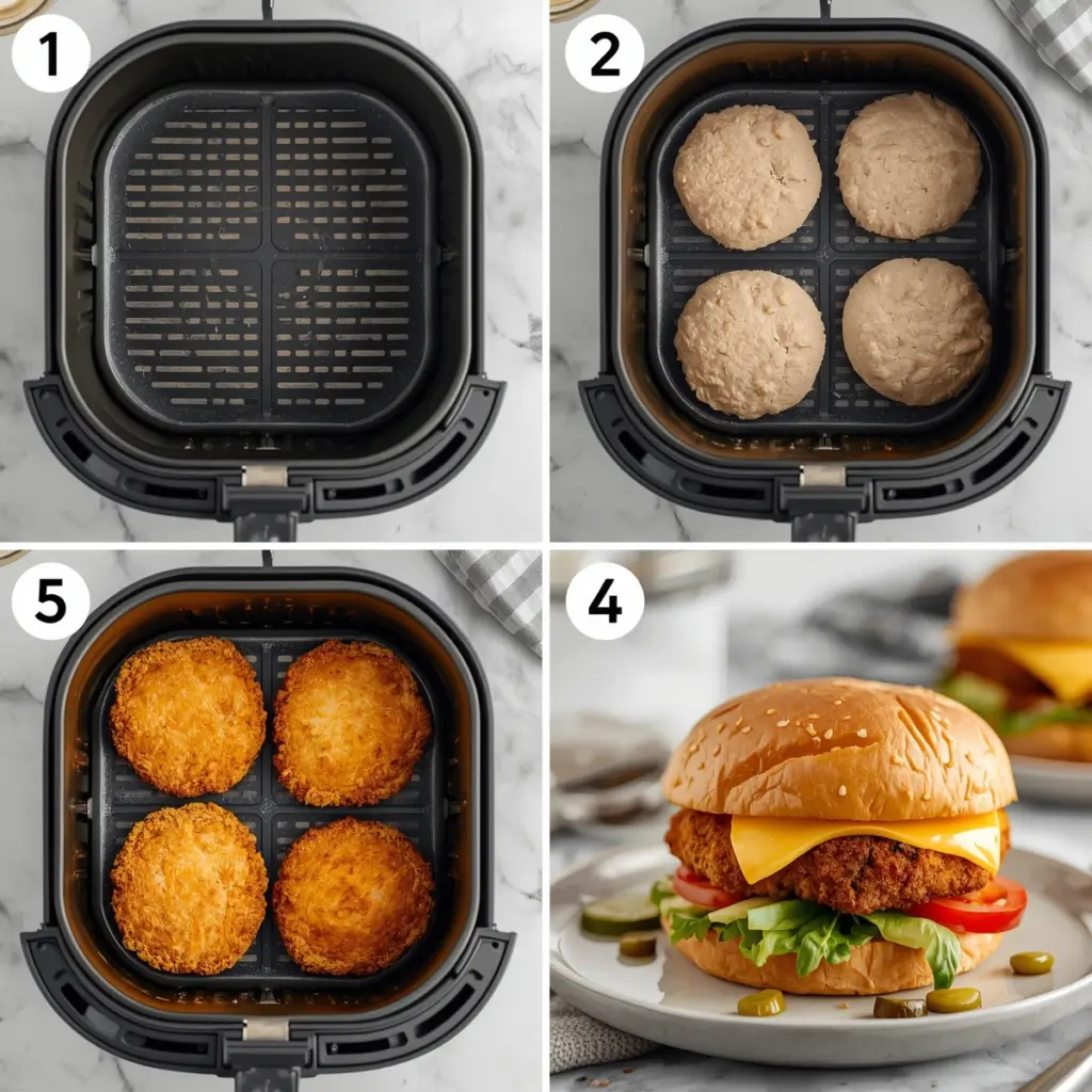 tyson chicken patties air fryer